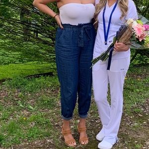 Paper Bag Style Pants